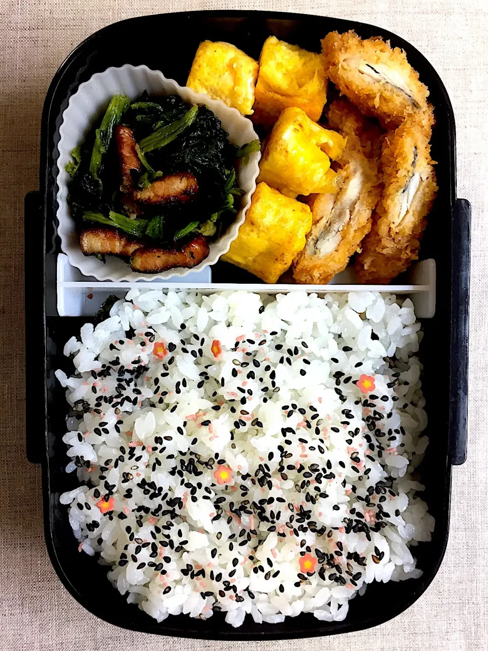 Snapdishの料理写真:お弁当／男子高校生|nayutaさん