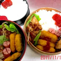 Snapdishの料理写真:今日のお弁当◡̈⃝|shijuさん