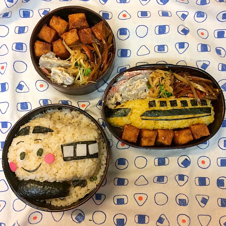 Snapdishの料理写真:vegan弁当
しんかんせんくん|makiko_aさん