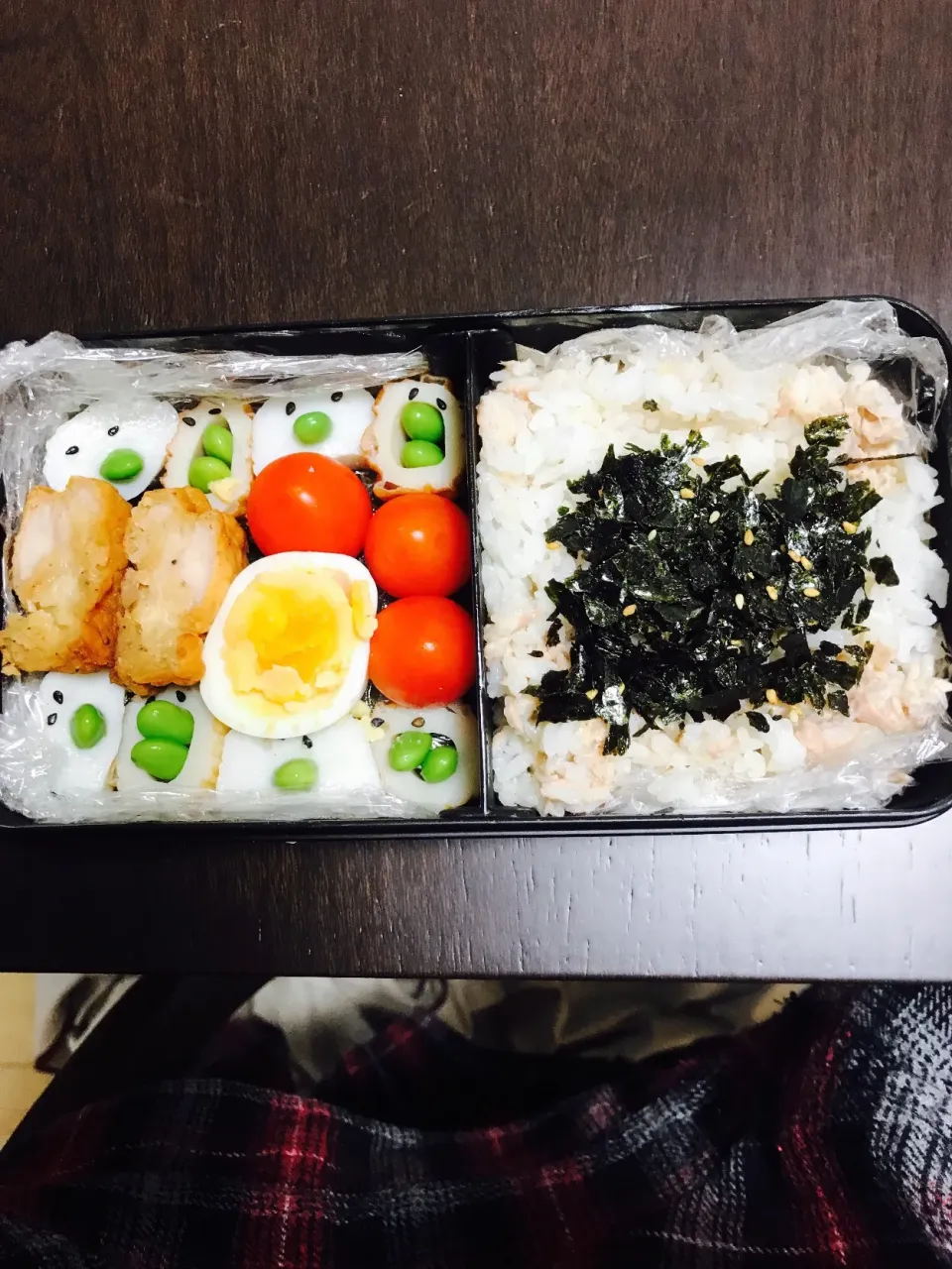 #主婦１年生 
 #旦那弁当 
 #ちくわひよこ 
#かまぼこひよこ
#仲間増やした|なおなおっちょさん