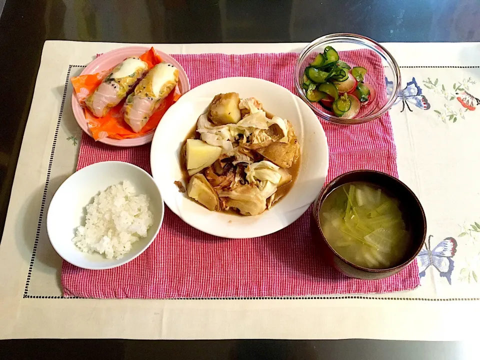 鮭のちゃんちゃん焼きのご飯|みよさん