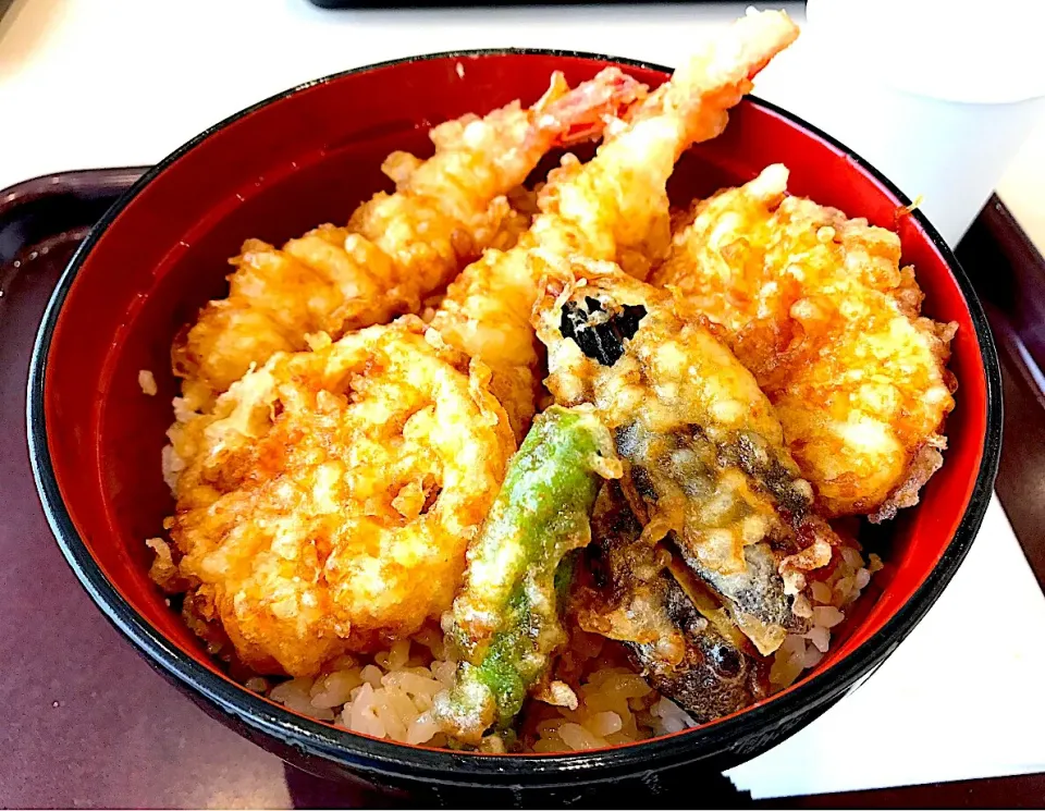 天丼 - Tempura on rice bowl 😋❤️✨|Liezlさん