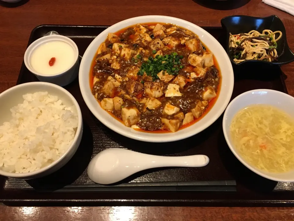 麻婆豆腐定食|chan mitsuさん