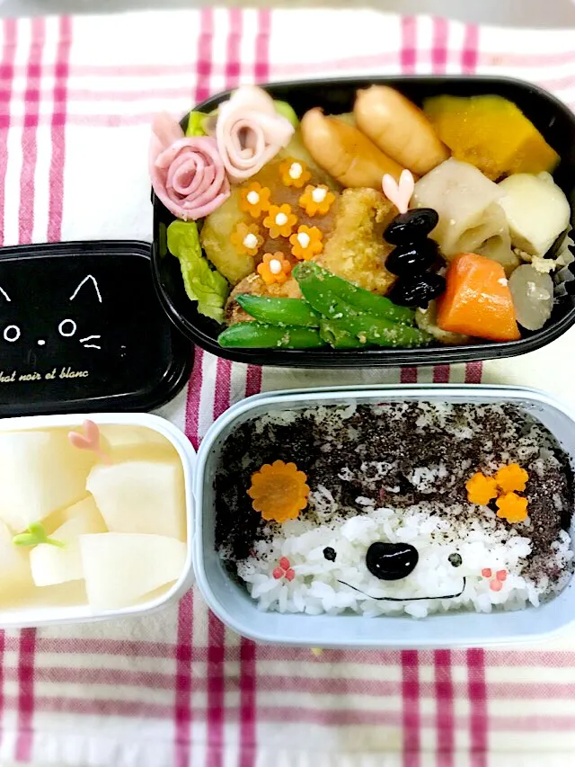 Snapdishの料理写真:今日のお弁当🍱🍴|kiyomi sakuraiさん