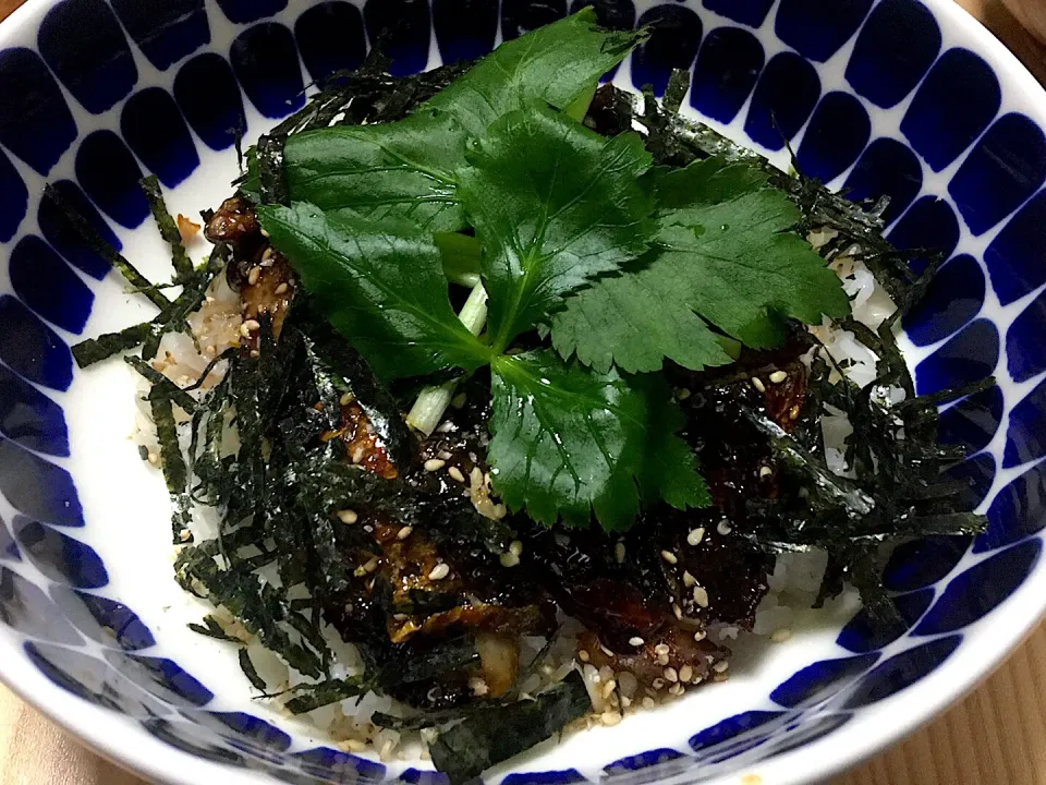 イワシの蒲焼き丼♡|くーさんさん