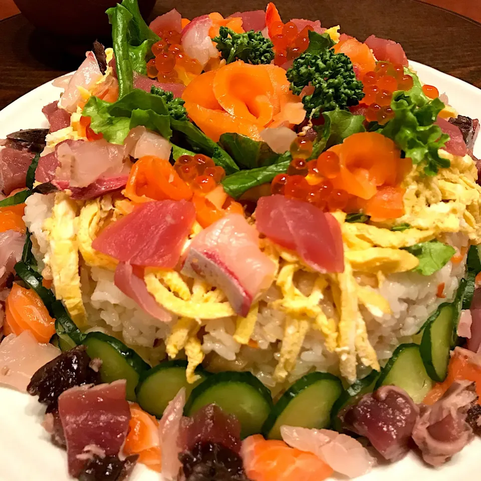 今日の晩御飯
ちらし寿司|mokoさん