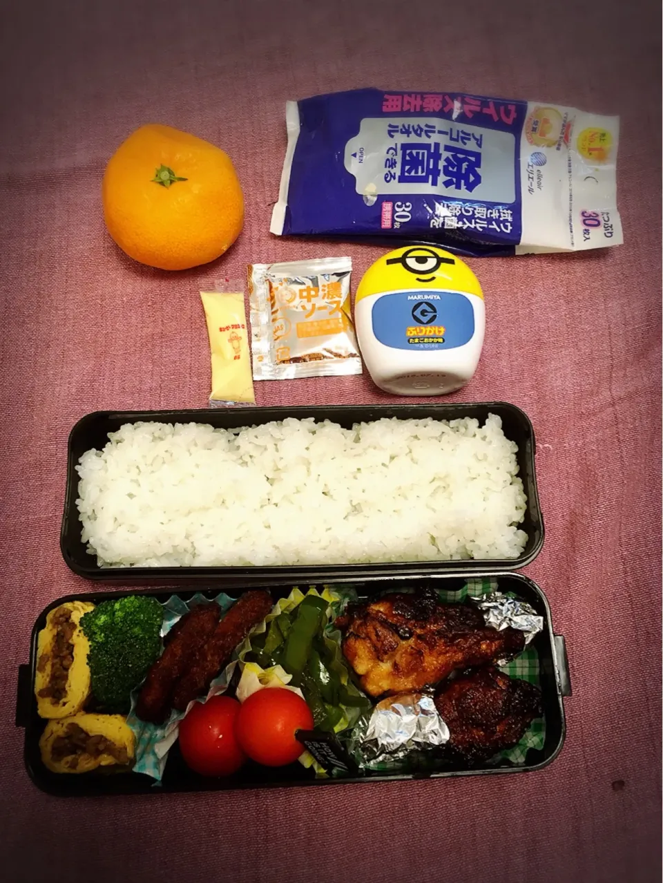 小3男子弁当
校外学習楽しんでおいで〰︎🎶
#とにかく満腹を目指す弁当
#可愛さとかは無い弁当|chikutanさん