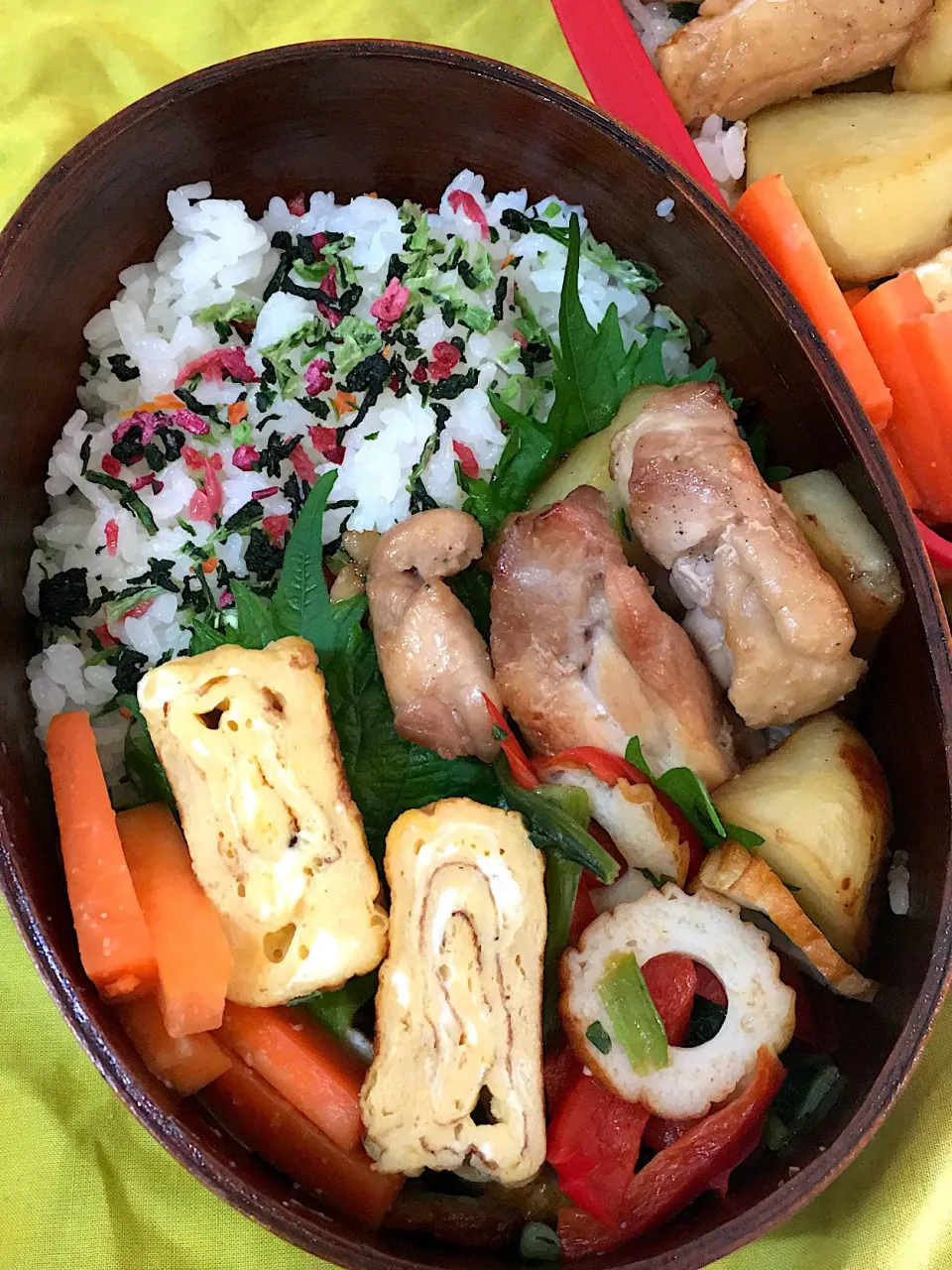 鶏とじゃがいもの照り焼き弁当|Miyukikuさん