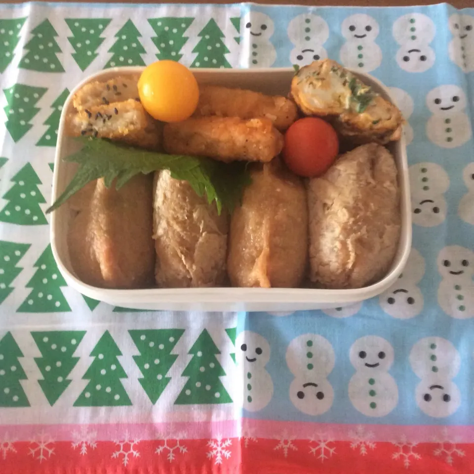 Snapdishの料理写真:#稲荷弁当|kaorinさん