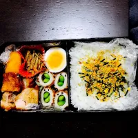 Snapdishの料理写真:#ちくわひよこ 
 #旦那弁当 
 #主婦１年生 
 #レパートリー少な|なおなおっちょさん