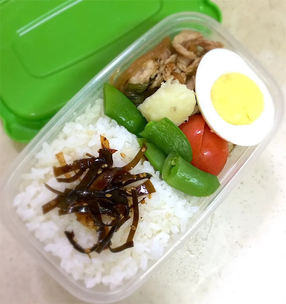 Snapdishの料理写真:Today's  lunchbox. 愛妻ベントー(￣▽￣)|hoppycowさん