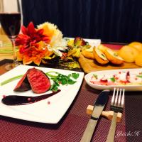 鹿肉のロースト🦌