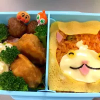 Snapdishの料理写真:遠足のお弁当🍙|竜駆ママさん