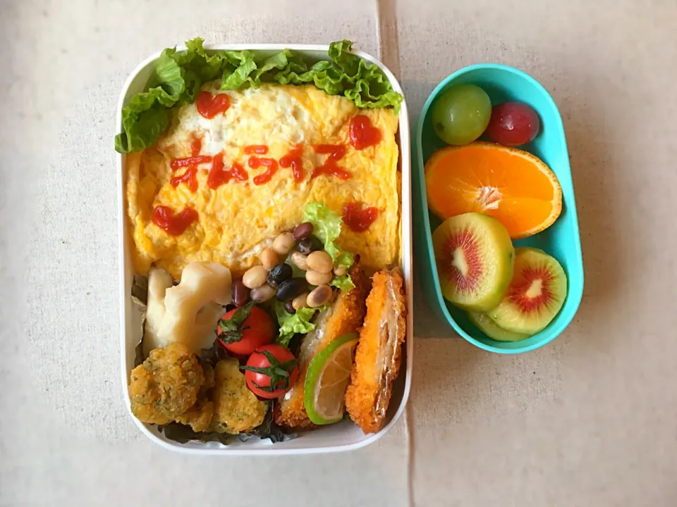 今日のお弁当はオムライス|leilaniさん