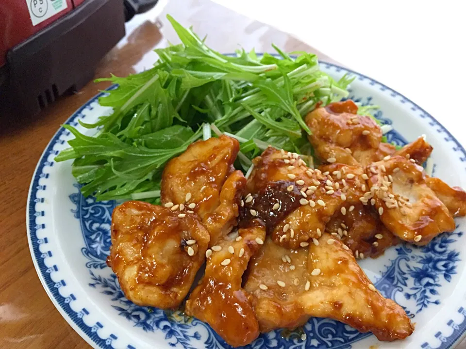 さくちんさんの料理 簡単 鶏胸肉の味噌マヨ焼き🎶|なちこさん