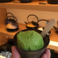 Green tea ice cream|Louella Ignacio Escobarさん