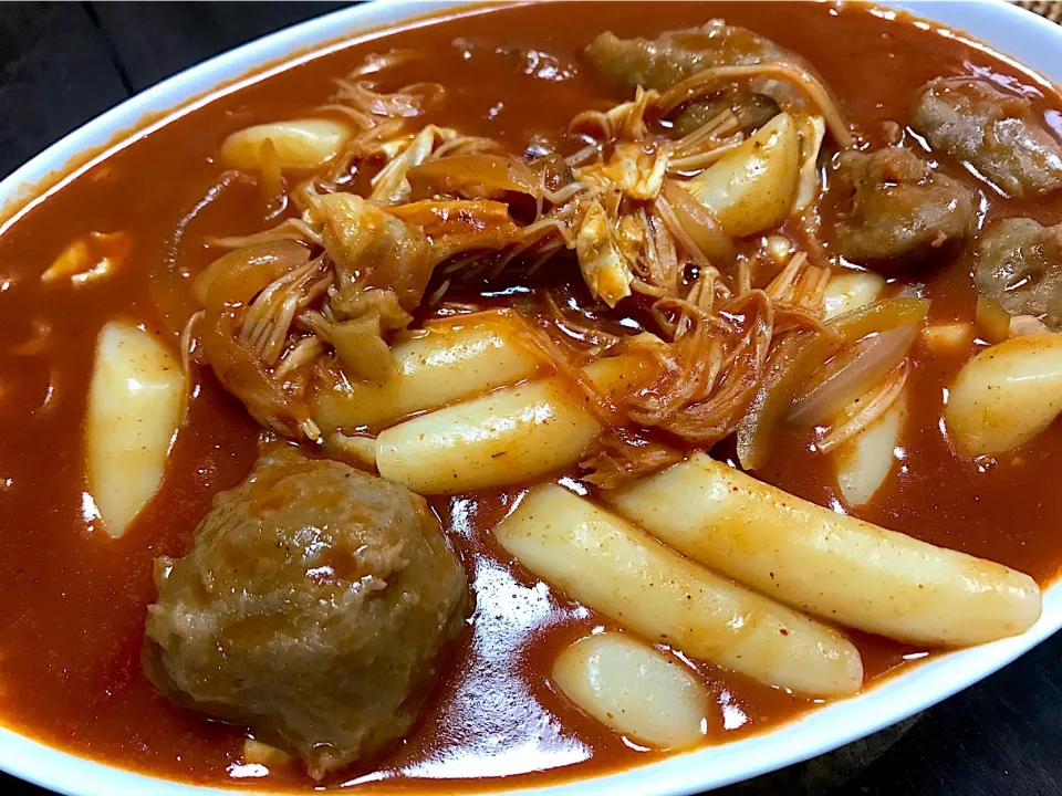 Ttoekbokki & meatball|yeni kartikasariさん