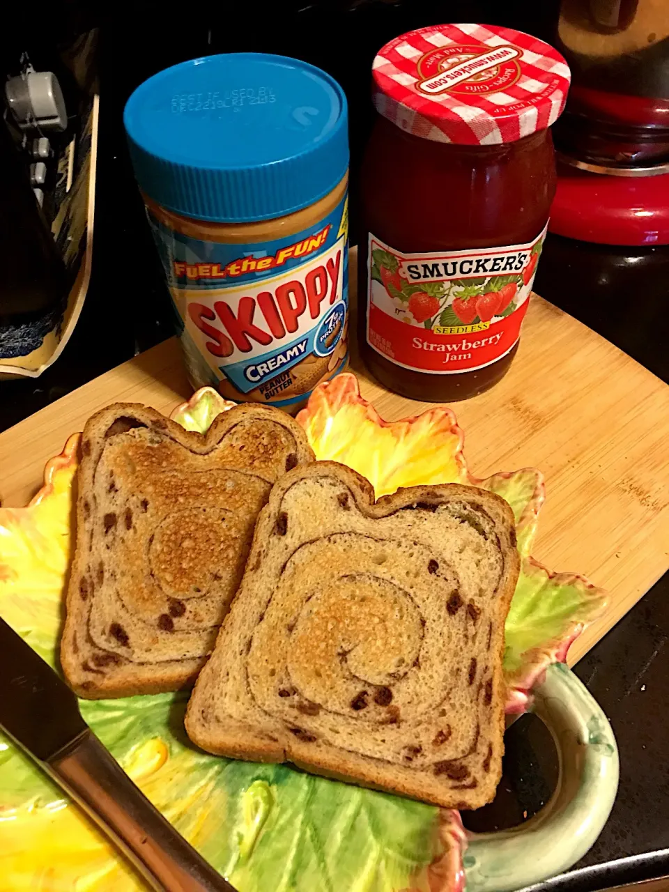 Cinnamon Swirl breakfast toast  #toast  #pb&j|🌺IAnneさん