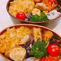 Snapdishの料理写真:今日のお弁当|ぽんきちさん