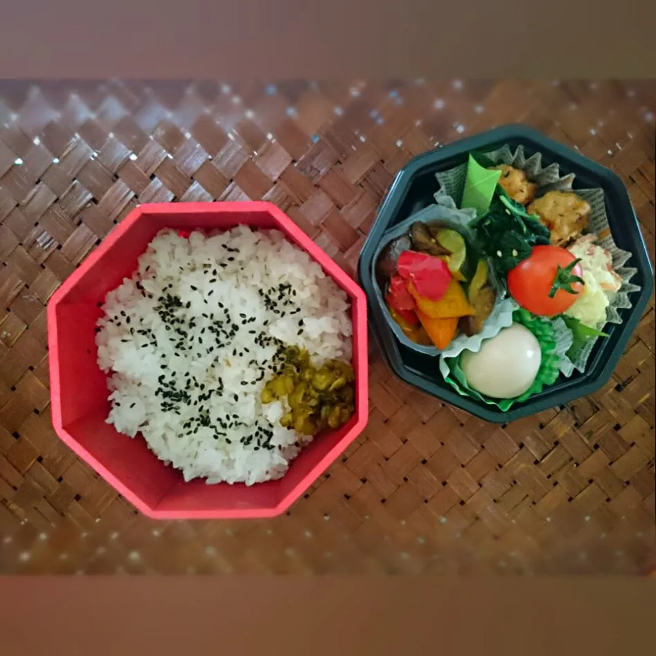 Snapdishの料理写真:#節約弁当
老人の昼うち弁当🍱🍴|kimi=kimi🌼Kitchenさん