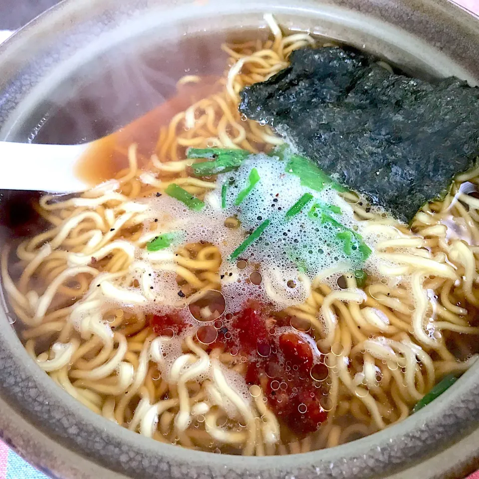 Snapdishの料理写真:朝のラーメン|純さん