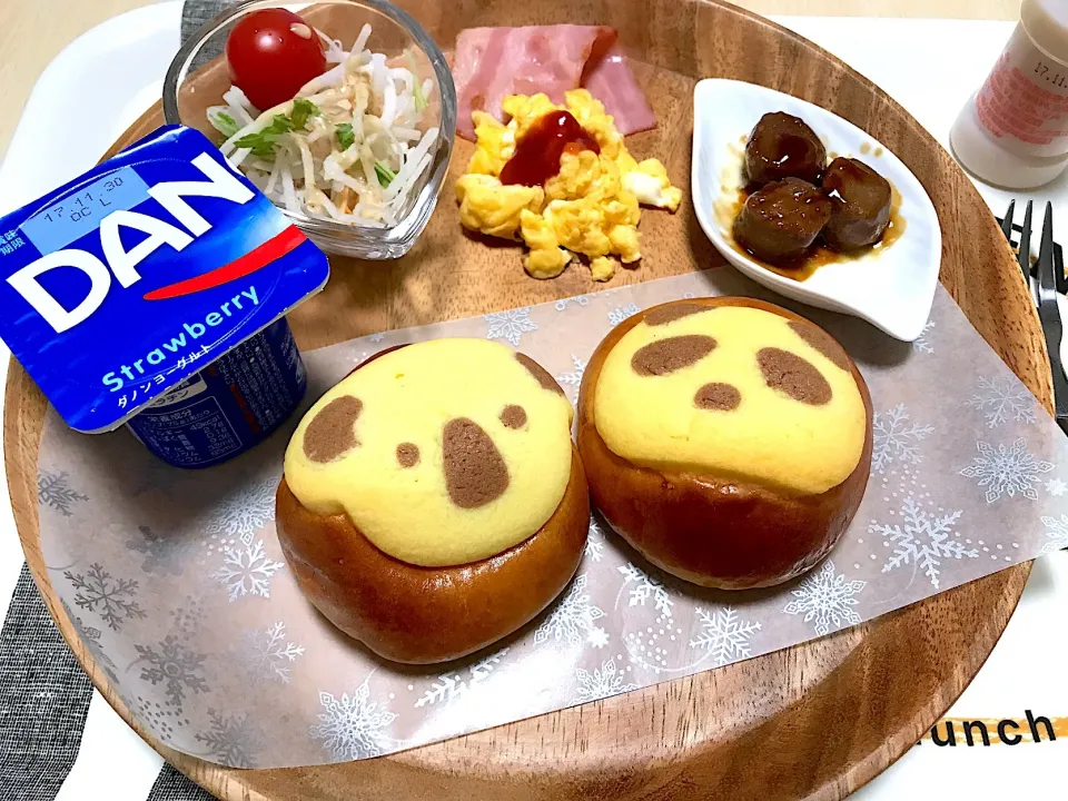 コアラパン&パンダパン|お豆さん