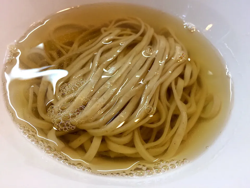 Snapdishの料理写真:秘密のコンソメスープらぁ麺|いく❤️さん