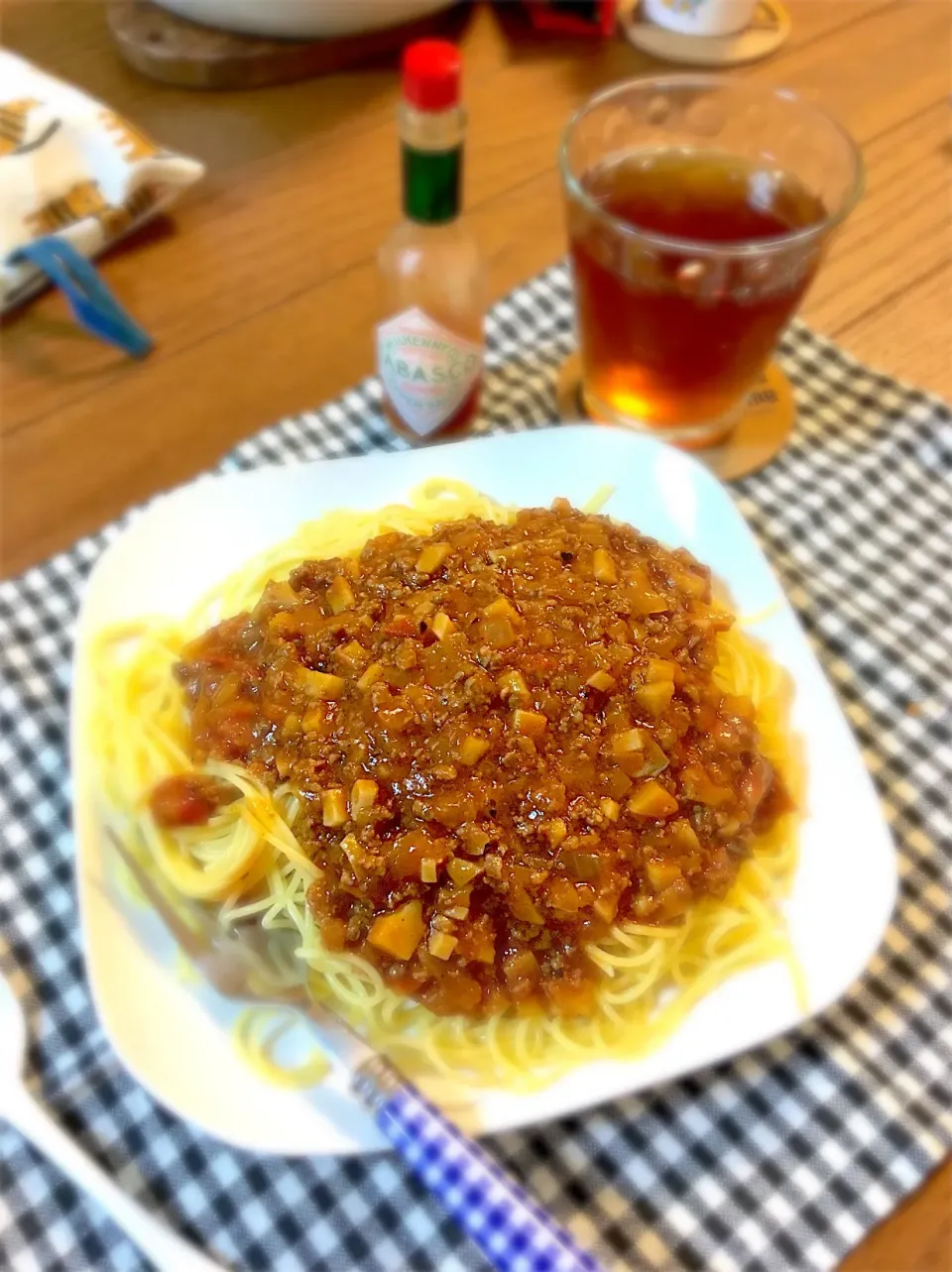 ミートソースパスタ🍝|☆マミ☆さん