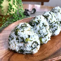 青菜のおにぎり🍙