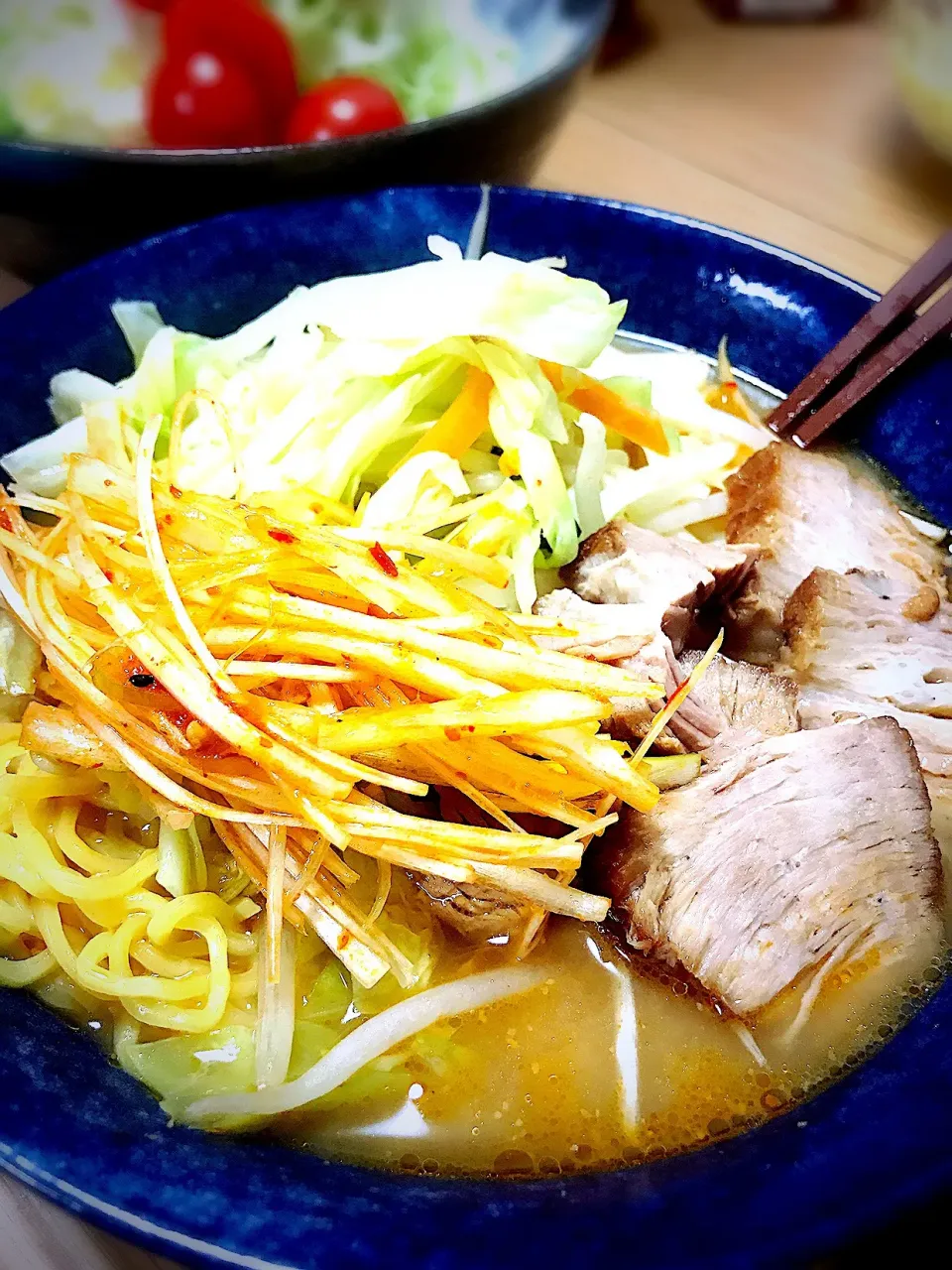 味噌ラーメン
手作りチャーシュー|ぴーなつさん