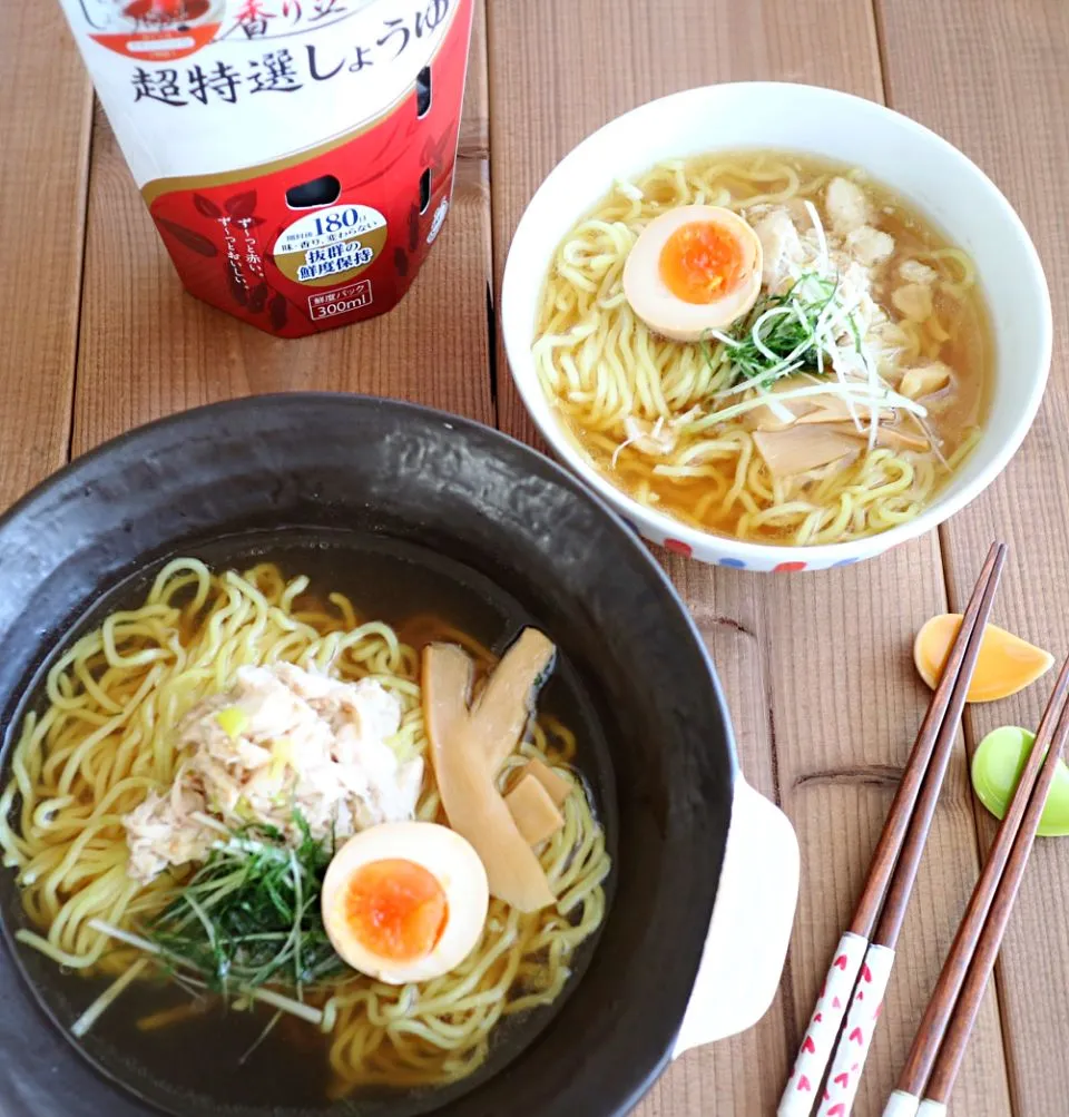 ダブル出汁の醤油ラーメン|kaotohananさん