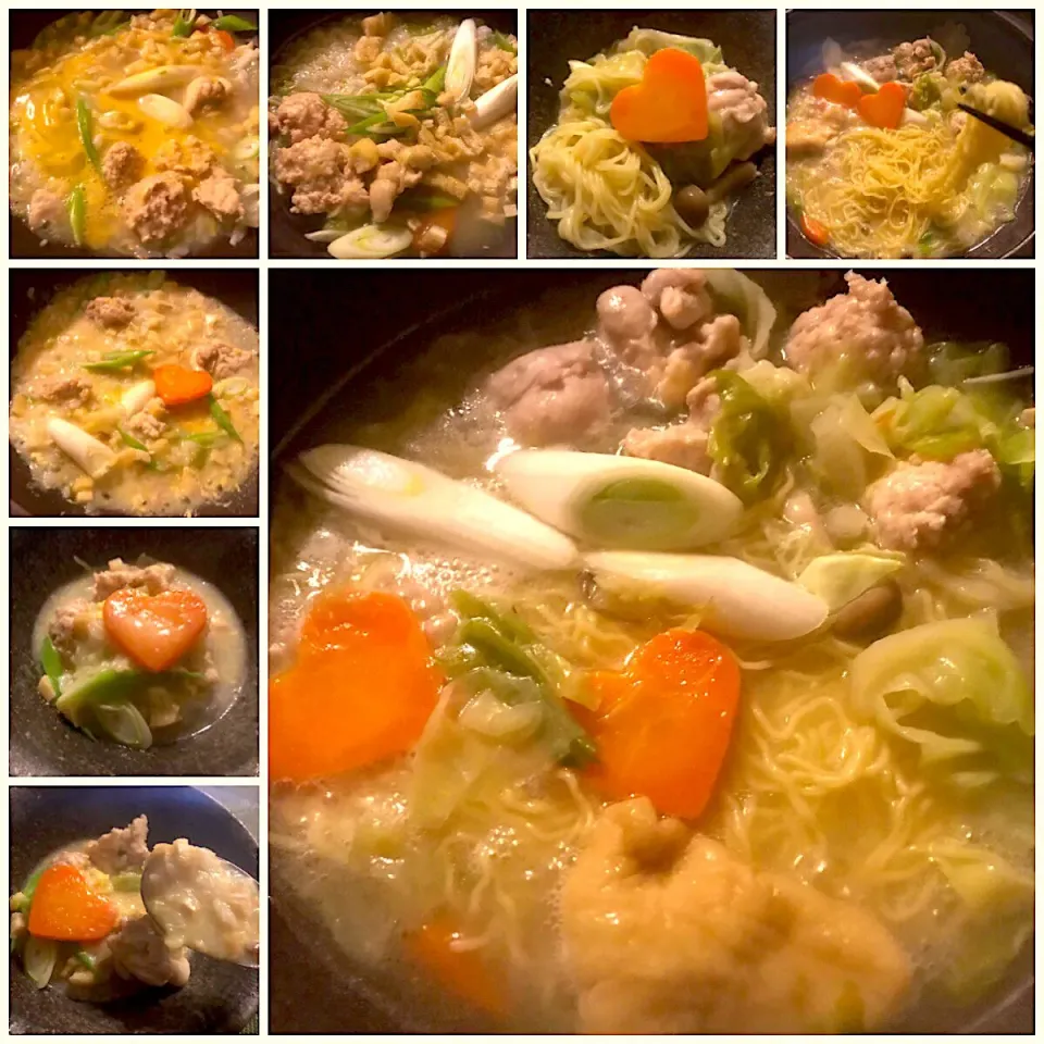 Let's finish it up w/Ramen&Rice👉🍲〆はつけ麺からの雑炊|🌈Ami🍻さん