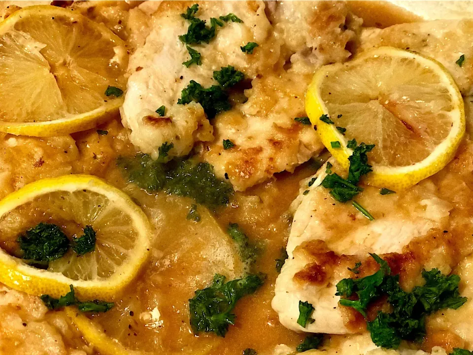 Chicken piccata for dinner|Babyluv Cabrera Ocampoさん