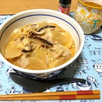 豚汁うどん|よこさん