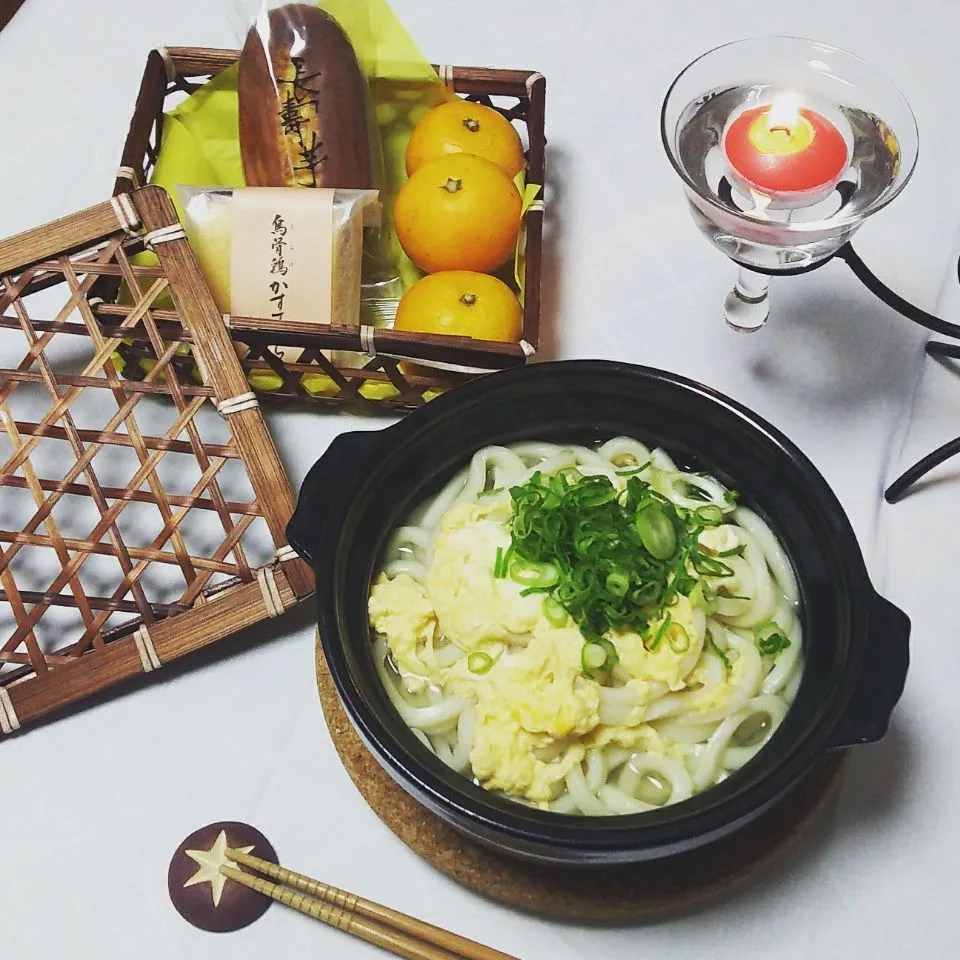 卵とじうどん🎶|シュワシュワキッチンさん