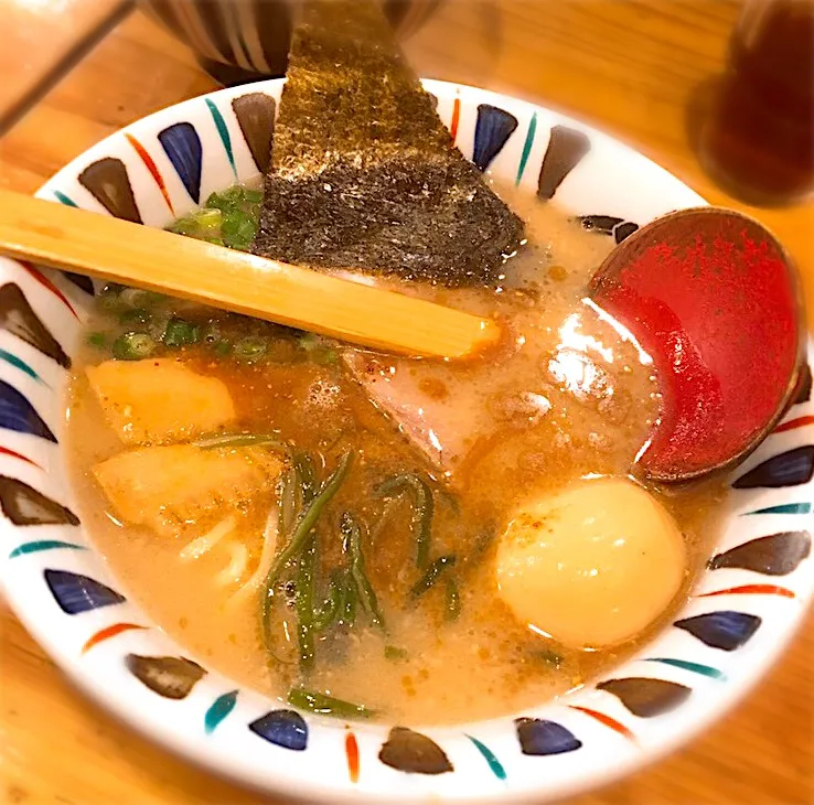 七志のとんこつラーメン🍜|⑅∙˚┈ぷう┈˚∙⑅さん