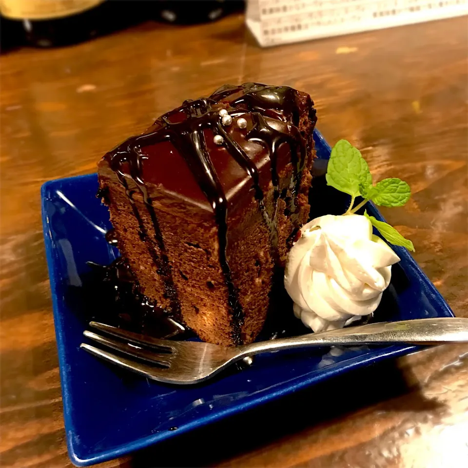 チョコレートケーキ◡̈♡！|さくらさん