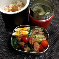 Snapdishの料理写真:昼弁。|モナママさん