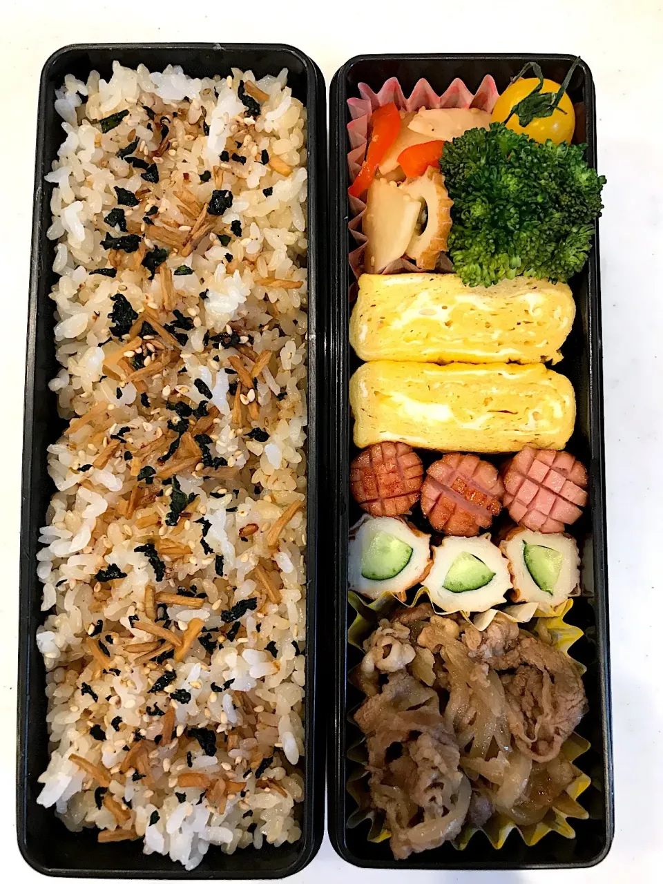 Snapdishの料理写真:2017.11.20 (月) 旦那様のお弁当🍱|あっきーよさん