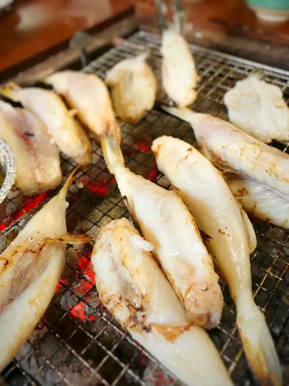 囲炉裏パーリーで焼きふぐ|寺尾真次さん