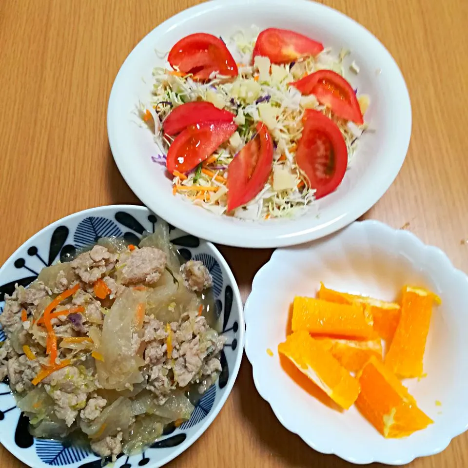 Dinner #大根と豚バラの煮たやつ|tamakiさん