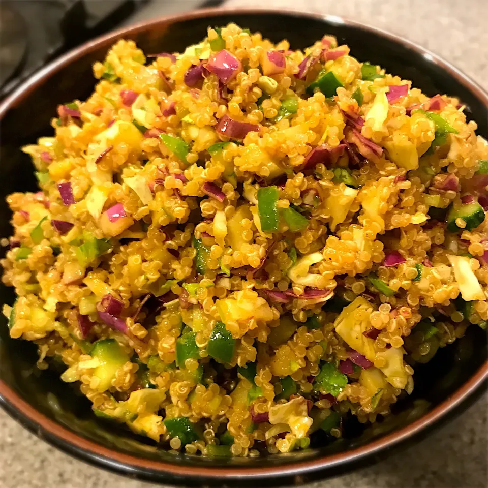 #quinoasalad #indianspices|Junya Tanakaさん