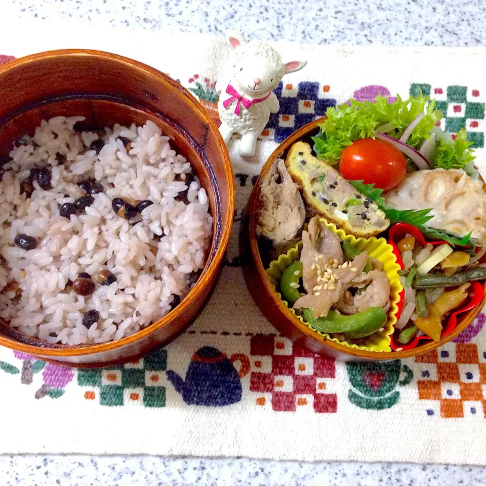 Snapdishの料理写真:今日のお弁当😊|naonaomimichanさん