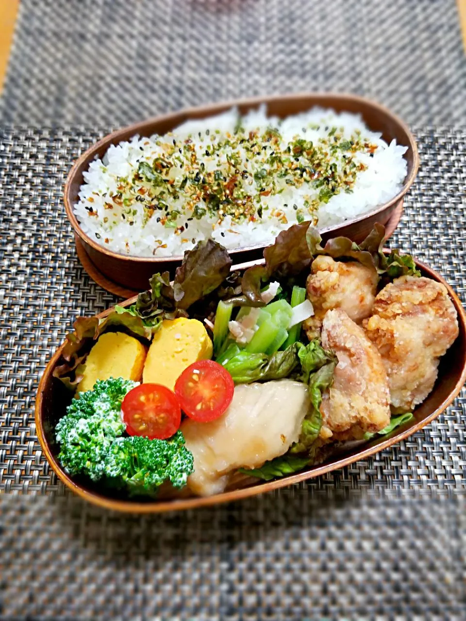 今日の息子弁当🍱😋😋😋塩唐揚げ🐔🐔🐔|クッキングオヤジさん