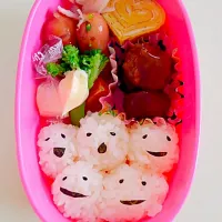 Snapdishの料理写真:3歳児幼稚園弁当|じゅんこさん