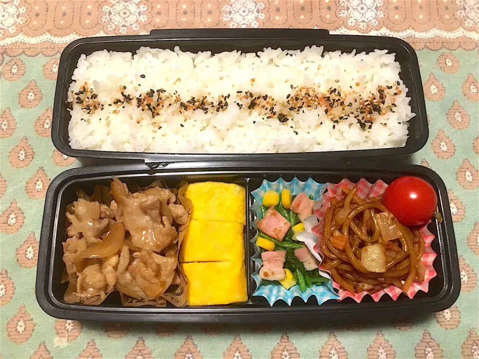 中1男子 弁当🍱|チビミミさん