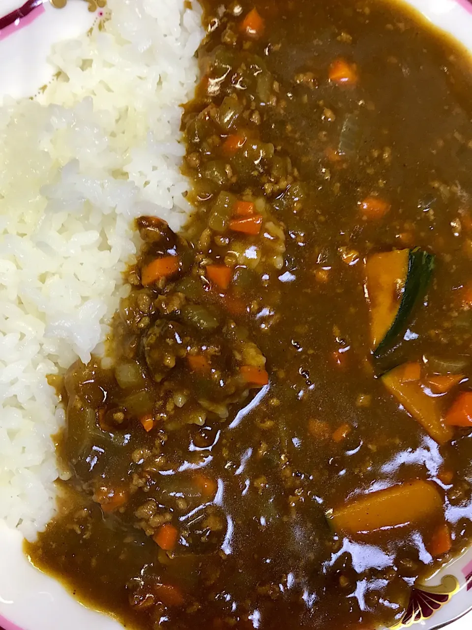 かぼちゃ🎃キーマカレー|栄養士さん