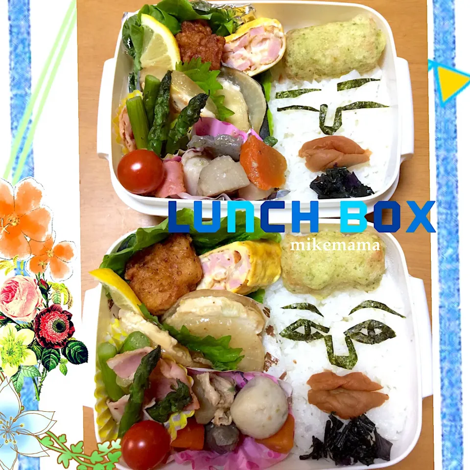 旦那＆息子弁当
あごひげ君|miyukiさん