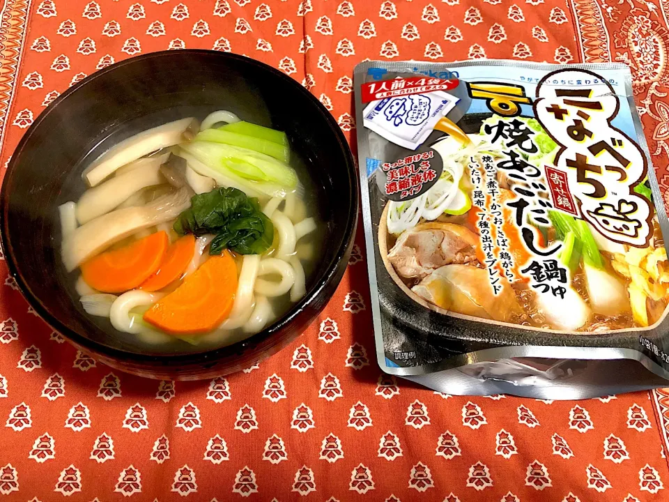 焼あごだし鍋つゆの〆うどん|namiさん