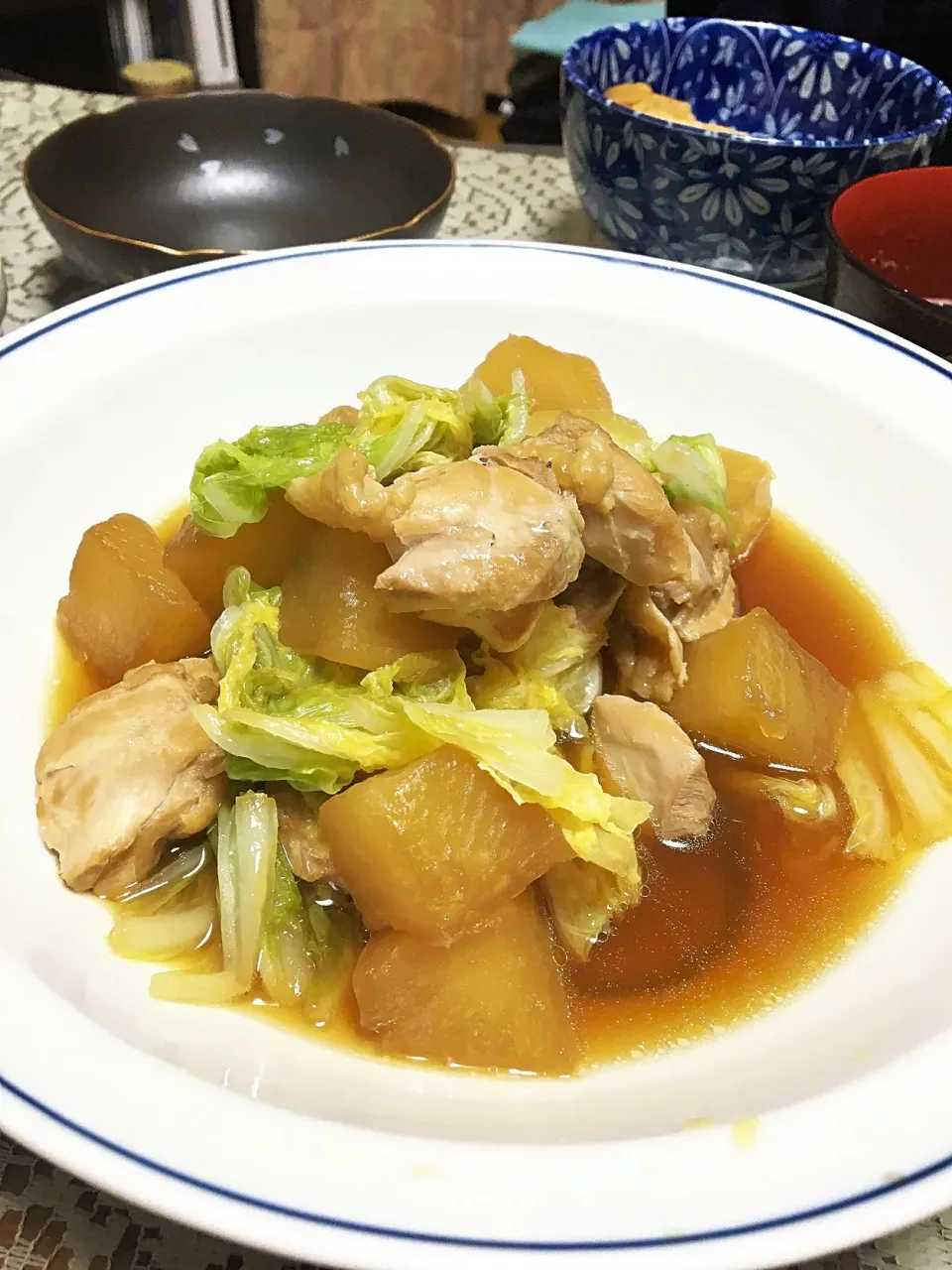白菜と鶏の煮物|ヨシヨシさん